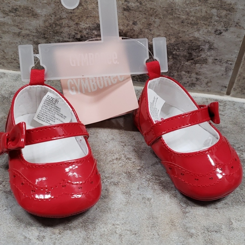 Red Crib dress shoes